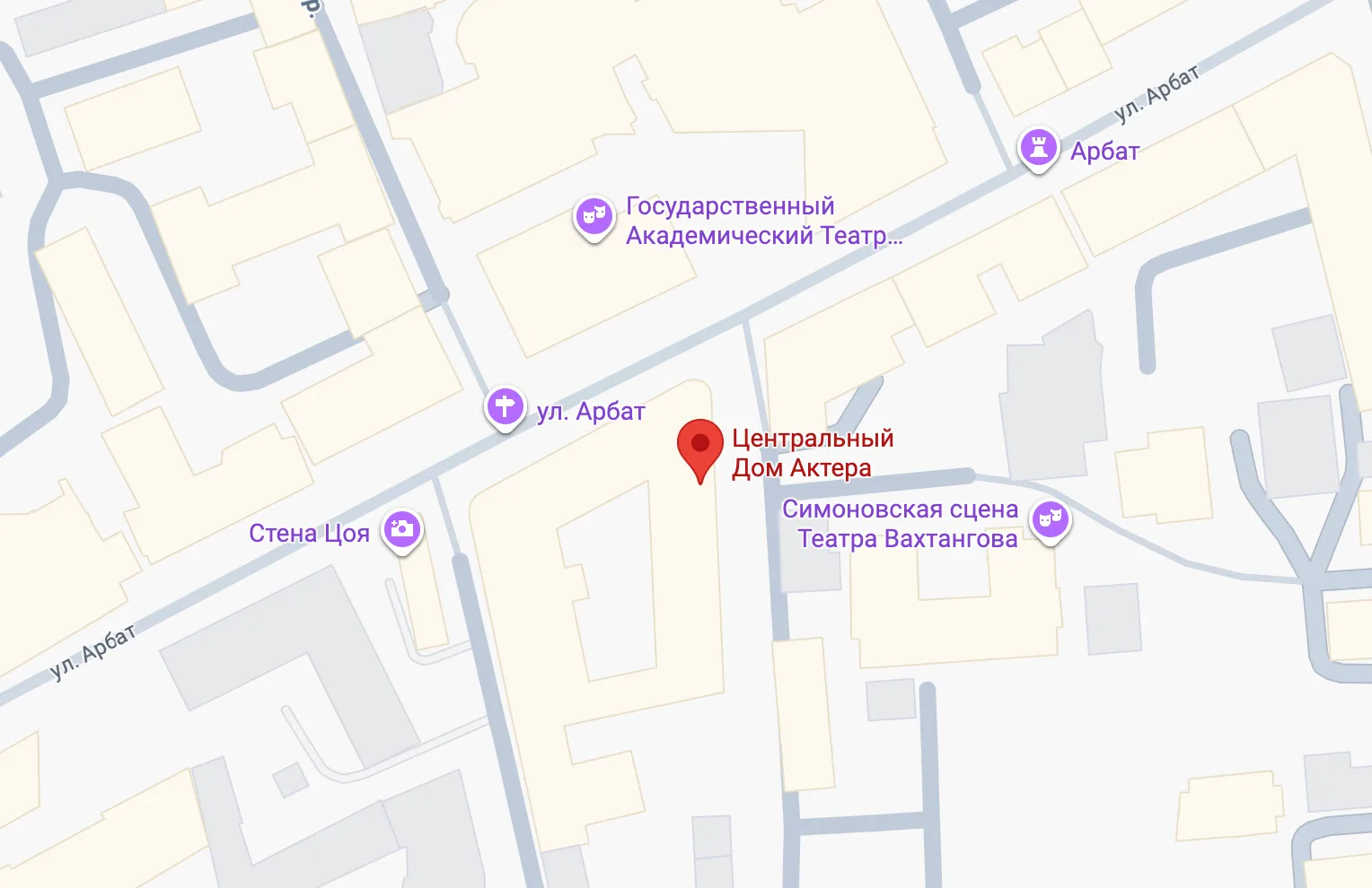 Карта офиса